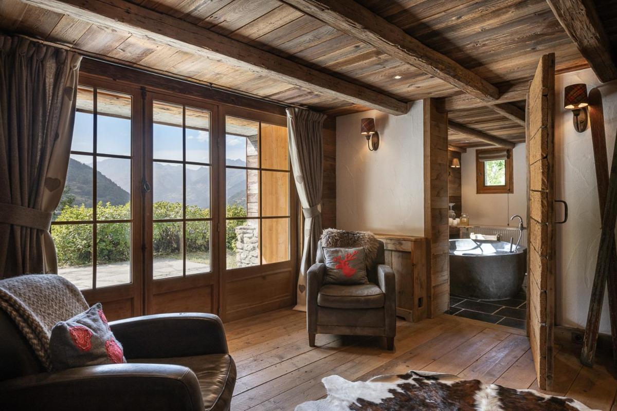Chalet Ruitor, Chalet 500 M2 Luxueux De Caractere Сент-Фуа-Тарентез Экстерьер фото